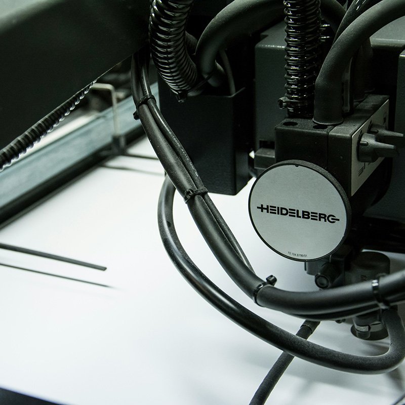 heidelberg custom label