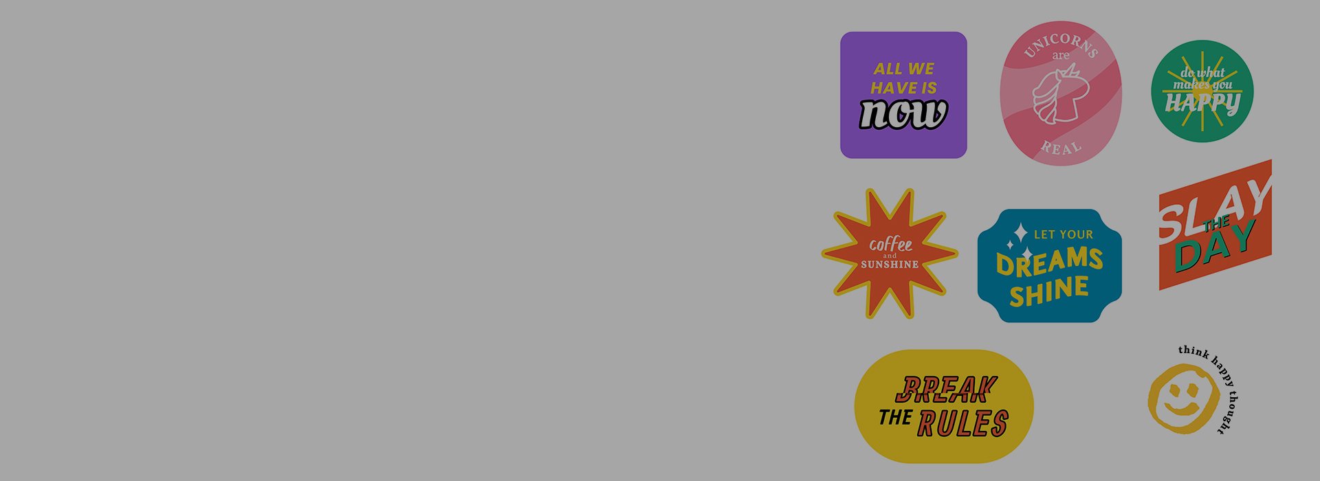 Custom Die Cut Stickers