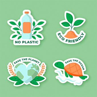Eco-Friendly Stickers