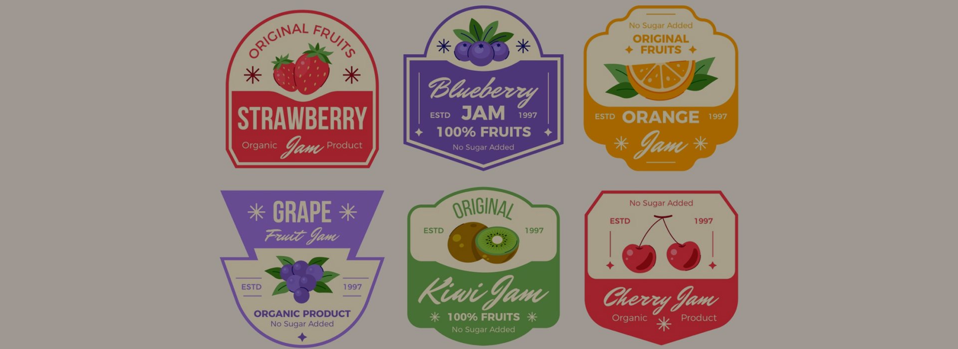 Jam Jar Labels