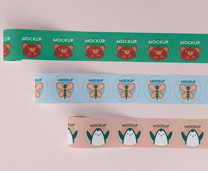 Vibrant, Custom-Shaped Stickers