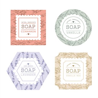 Bath Product Labels