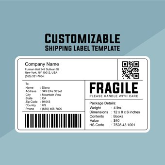 Customs Labels